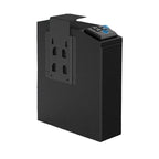 Blue Light Silent Fingerprint Password Key Box