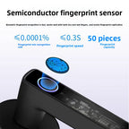 Fingerprint Bluetooth Door Handle Lock