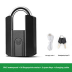 Smart fingerprint padlock waterproof