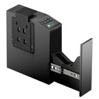 Blue Light Silent Fingerprint Password Key Box