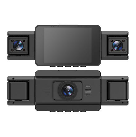 4-Lens Dash Cam with 1080P Recording and Parking Monitor