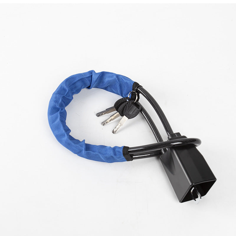Universal Car Steering Wheel Lock with Steel Cable