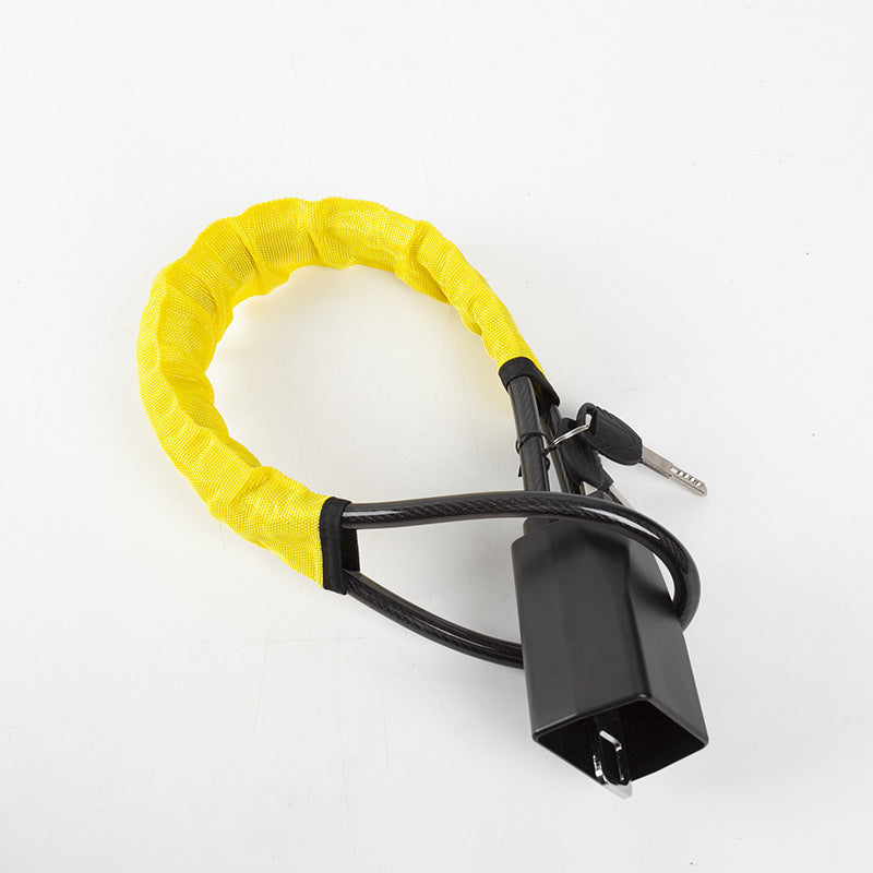 Universal Car Steering Wheel Lock with Steel Cable